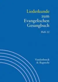 Cover: 9783525503454 | Liederkunde zum Evangelischen Gesangbuch 22 | Martin Evang | Buch