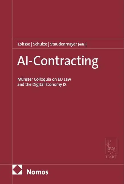 Cover: 9783756033454 | AI-Contracting | Sebastian Lohsse (u. a.) | Buch | 321 S. | Englisch