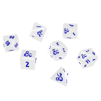 Cover: 74427183554 | UP - Heavy Metal Icewind Dale 7 RPG Dice Set for Dungeons &amp;...