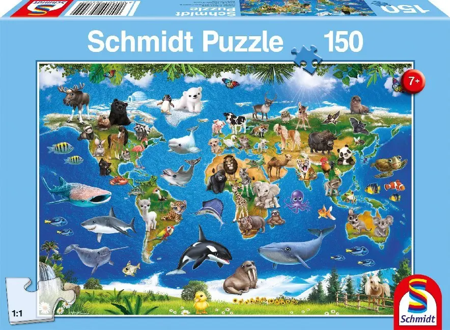 Cover: 4001504563554 | Lococo Tierwelt (Kinderpuzzle) | Spiel | In Spielebox | 56355 | 2020