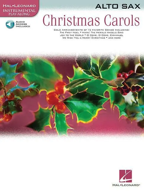 Cover: 9781423413554 | Christmas Carols - Instrumental Play-Along for Alto Sax...