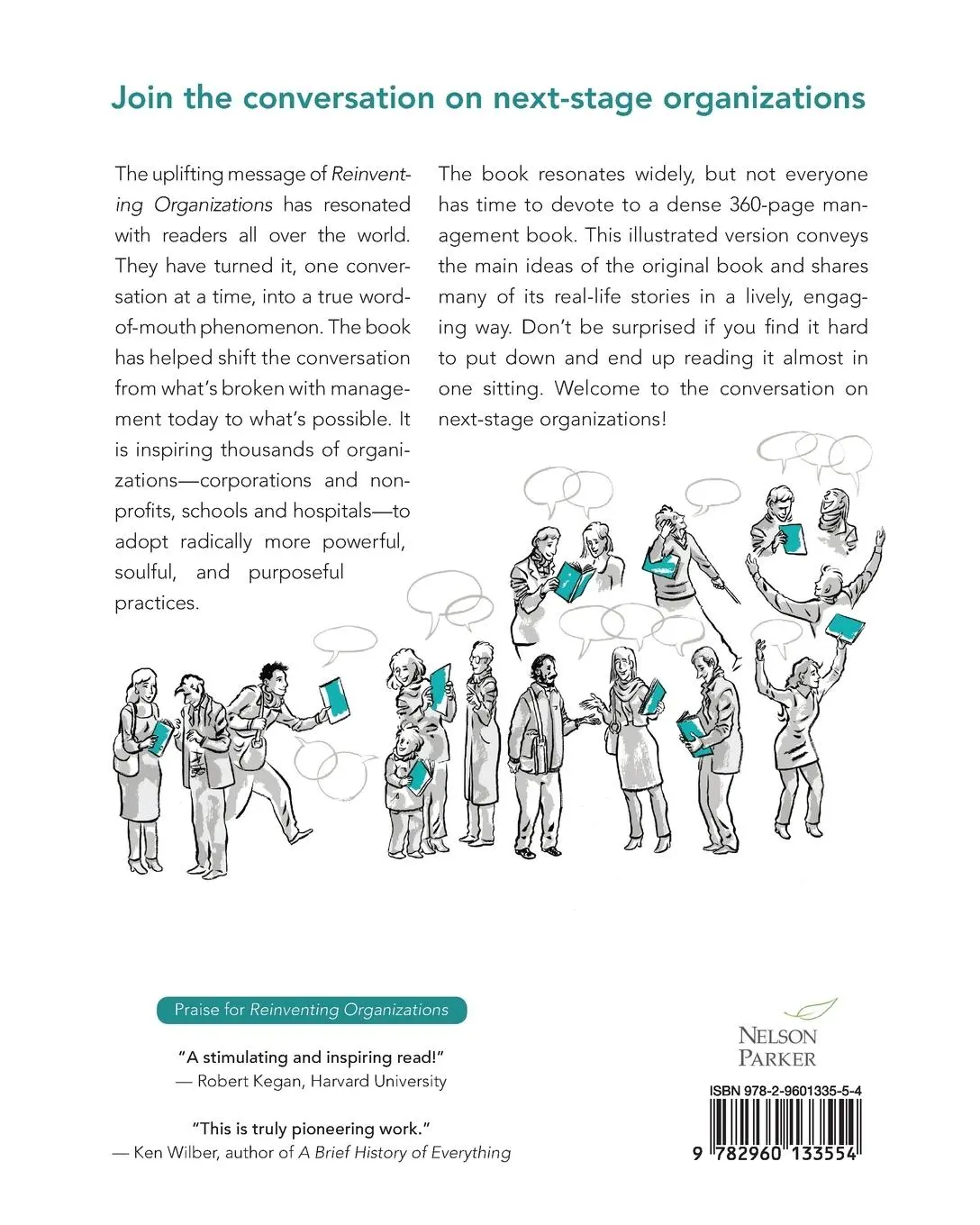 Rückseite: 9782960133554 | Reinventing Organizations | Frederic Laloux | Taschenbuch | Englisch