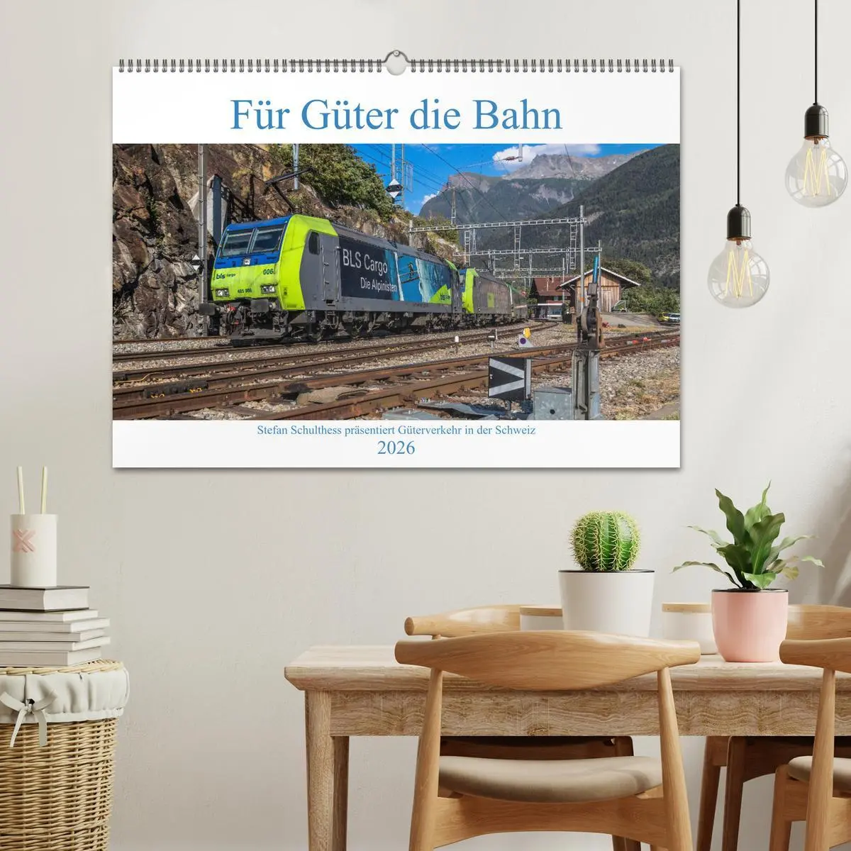 Bild: 9783457803554 | Für Güter die Bahn (Wandkalender 2026 DIN A2 quer), CALVENDO...