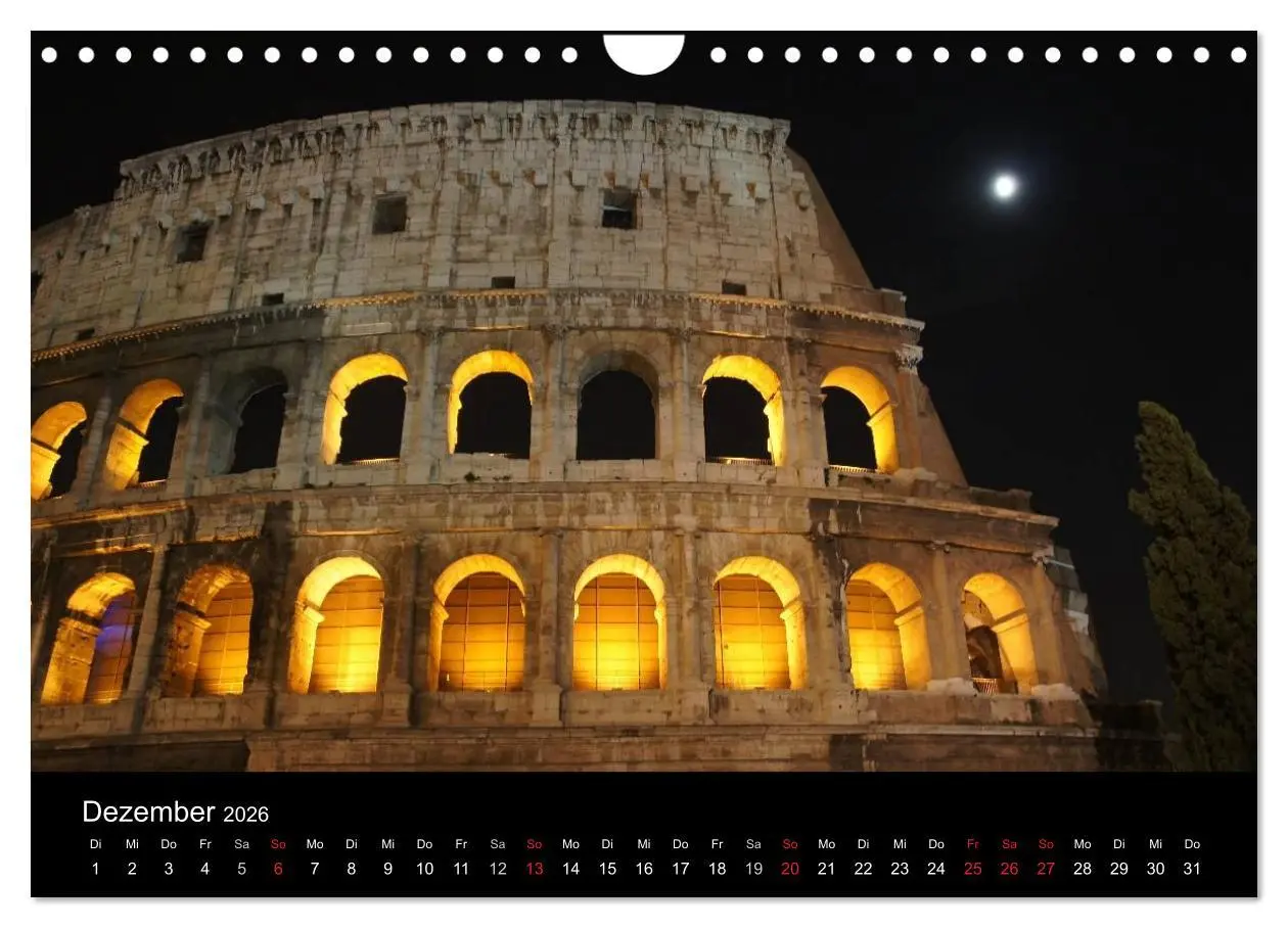 Bild: 9783516203554 | Vade mecum Romam - Geh mit mir nach Rom (Wandkalender 2026 DIN A4...