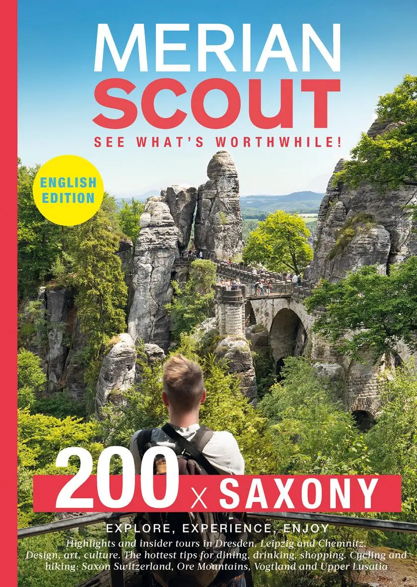 Cover: 9783834233554 | MERIAN Scout Sachsen englische Version | Jahreszeiten Verlag | Buch