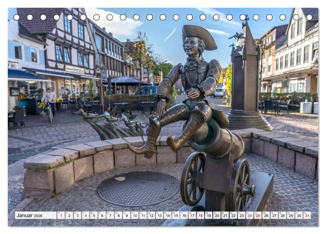 Bild: 9783457583654 | Das Weserbergland (Tischkalender 2026 DIN A5 quer), CALVENDO...