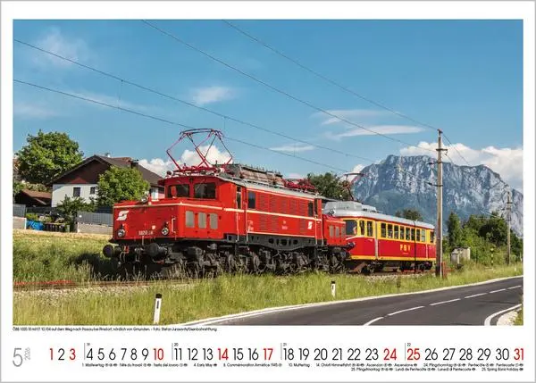 Bild: 9783731883654 | Faszinierende Eisenbahnen 2026 | Verlag Korsch | Kalender | 13 S.