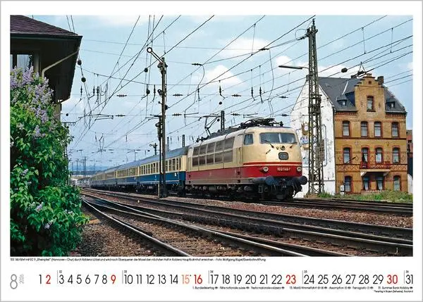 Bild: 9783731883654 | Faszinierende Eisenbahnen 2026 | Verlag Korsch | Kalender | 13 S.