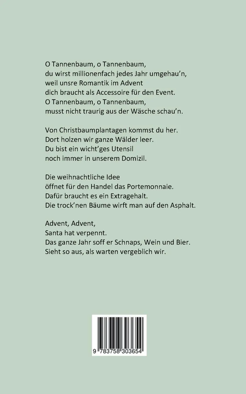 Rückseite: 9783758303654 | Advent, Advent, Santa hat verpennt | Astrid Mazur-Schaar | Taschenbuch
