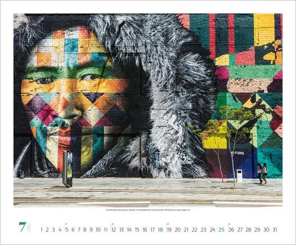 Bild: 9783819303654 | Street Art 2027 | Verlag Korsch | Kalender | 14 S. | Deutsch | 2027