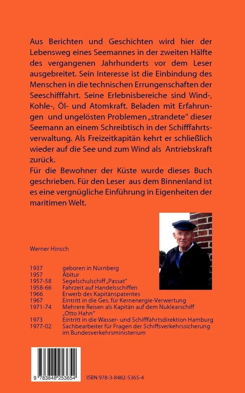 Rückseite: 9783848253654 | Gestrandet an einem Schreibtisch | Werner Hinsch | Taschenbuch | 2012