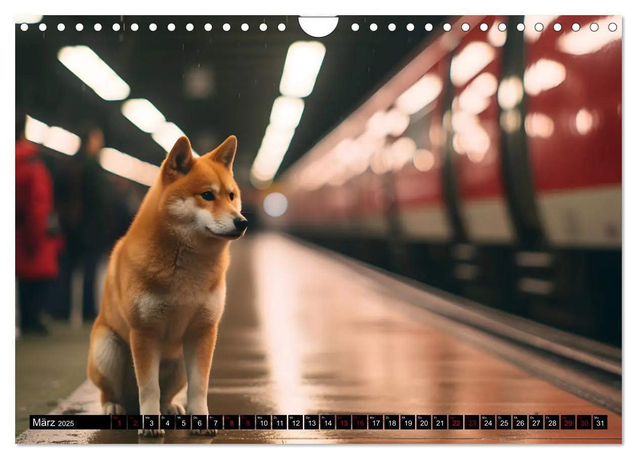 Bild: 9783383843754 | Shiba Inu - Stolz und Anmut (Wandkalender 2025 DIN A4 quer),...