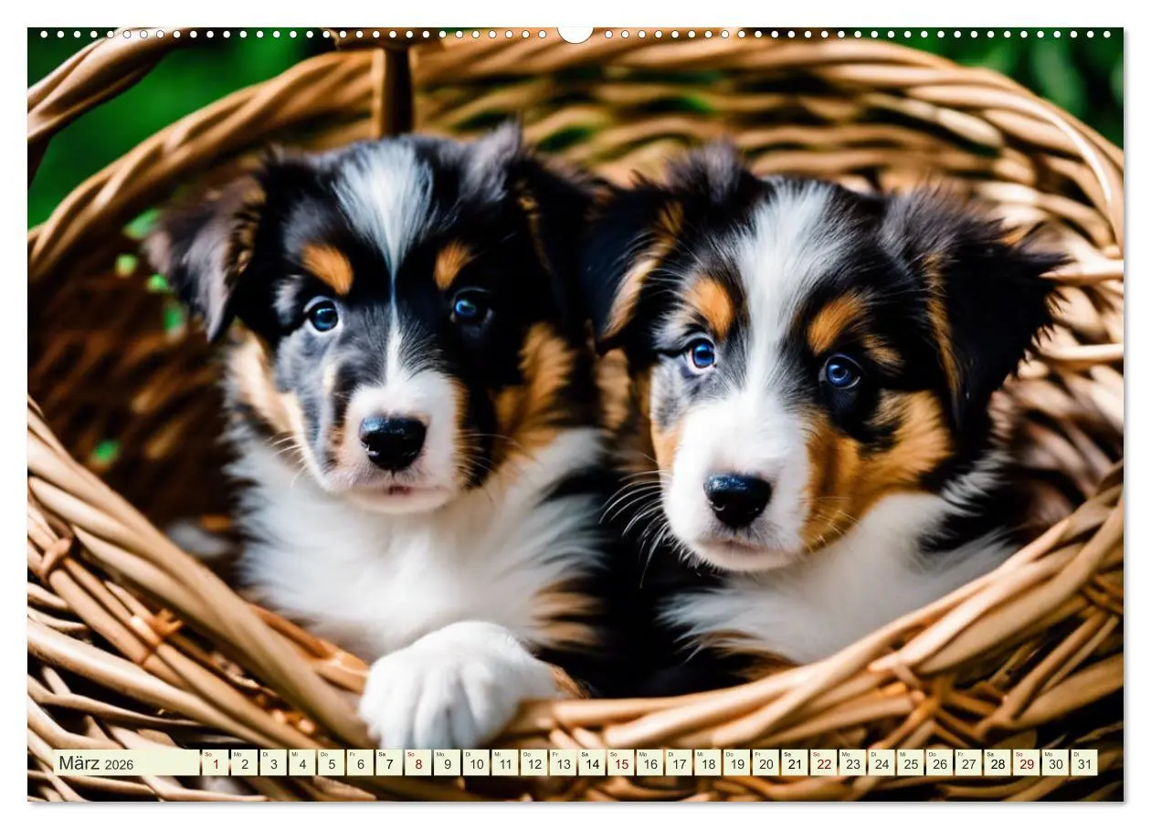 Bild: 9783457403754 | Traumhund Collie (hochwertiger Premium Wandkalender 2026 DIN A2...
