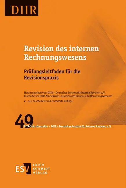 Cover: 9783503243754 | Revision des internen Rechnungswesens | V. | Taschenbuch | DIIR-Forum