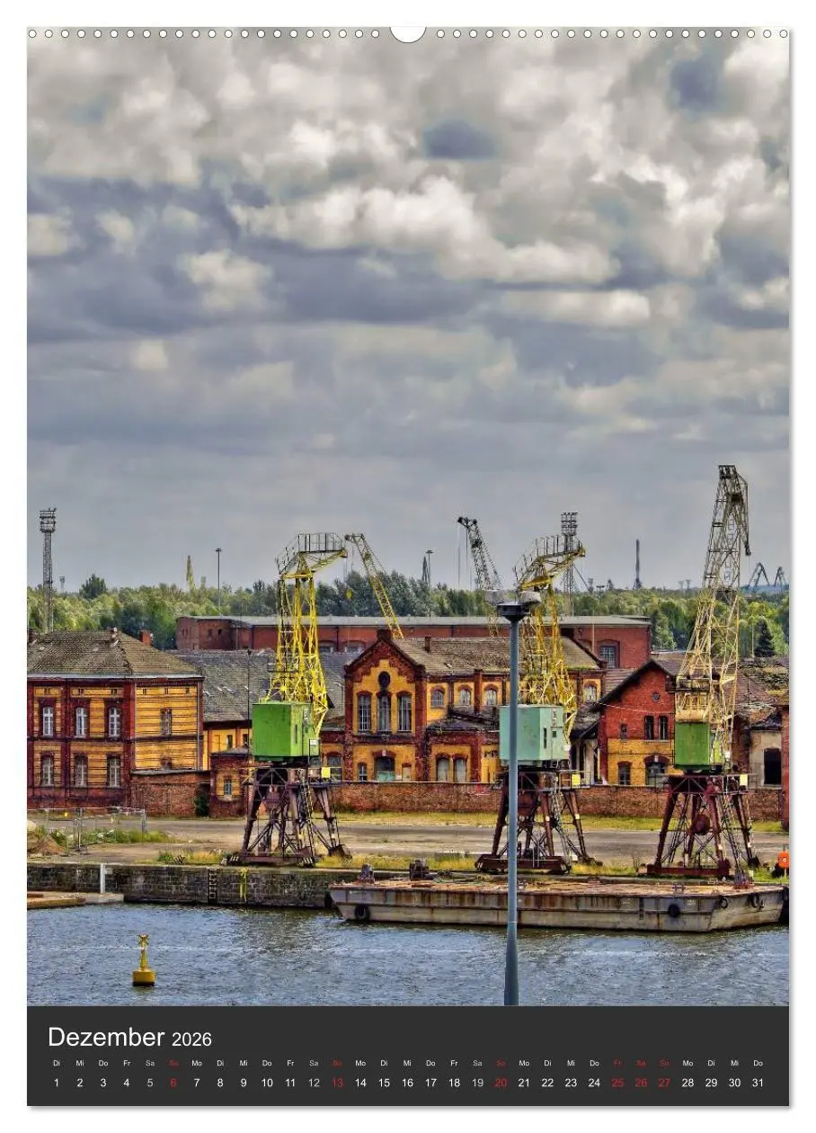 Bild: 9783516423754 | Stettin Szczecin (Wandkalender 2026 DIN A2 hoch), CALVENDO...