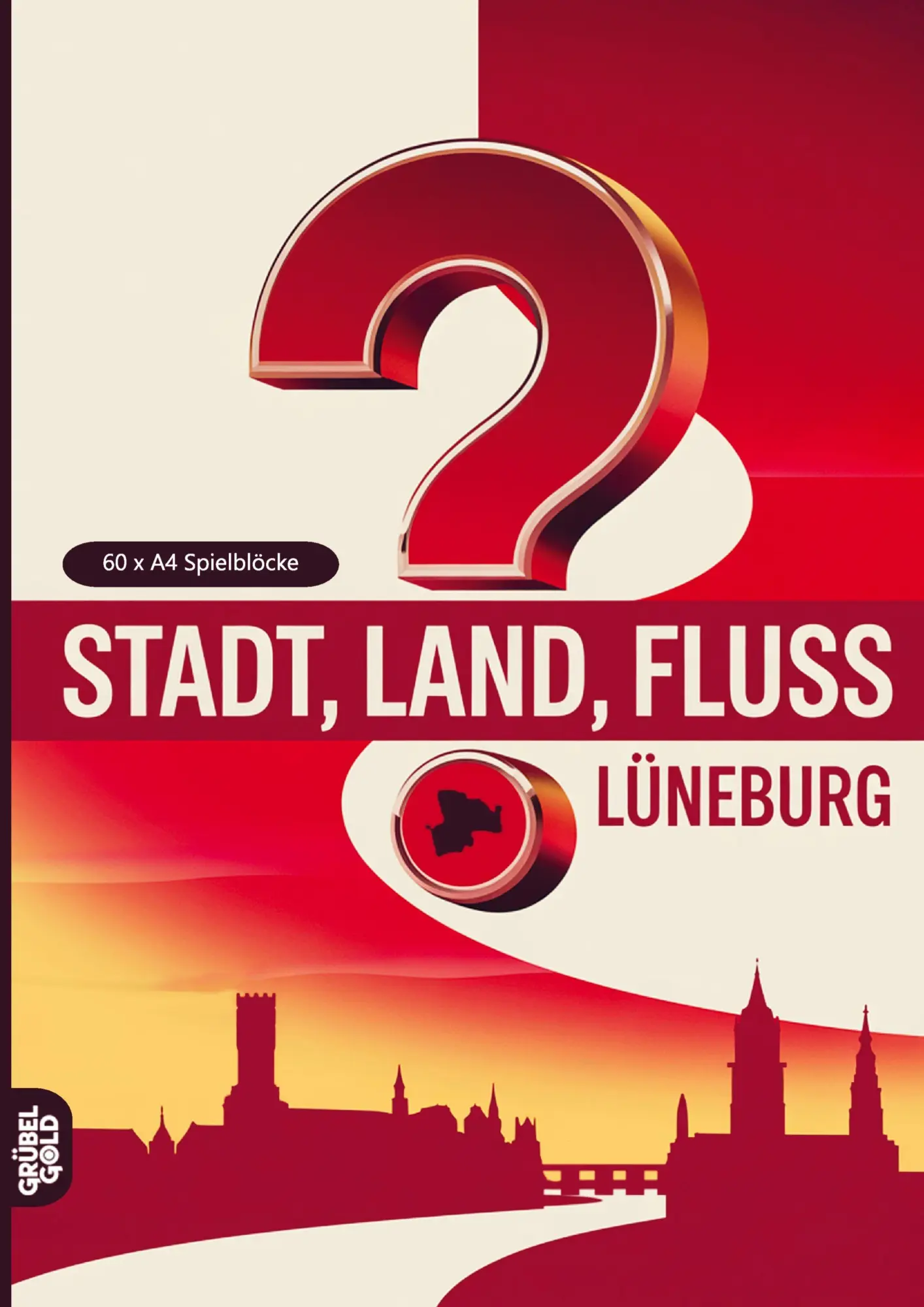 Cover: 9783693193754 | Stadt, Land, Fluss, Lüneburg | Grübelgold Rätselhefte | Taschenbuch