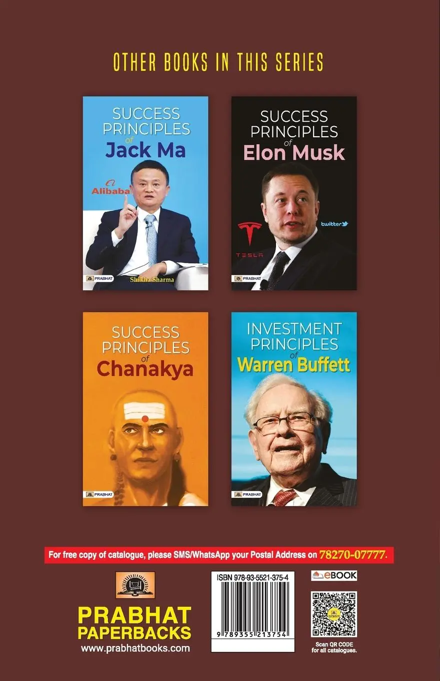 Rückseite: 9789355213754 | Success Principles of Ratan Tata | Vinod Sharma | Taschenbuch | 2023