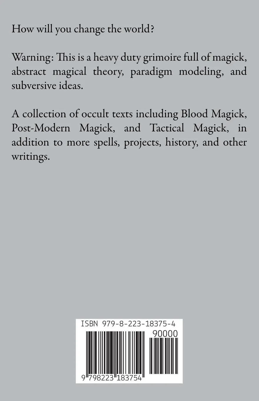Rückseite: 9798223183754 | Chaos Magick | Seth Cardorra | Taschenbuch | Englisch | 2019