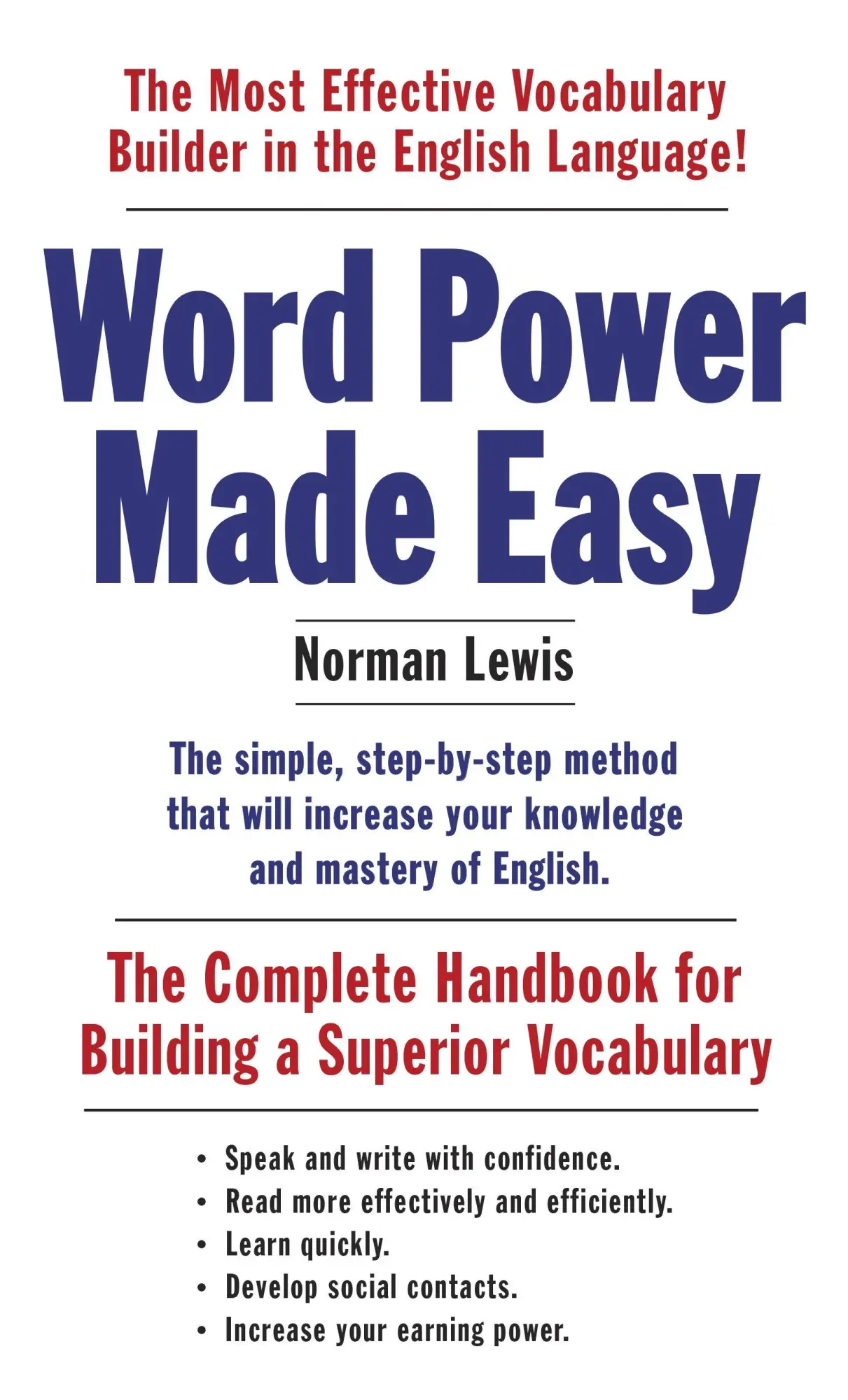 Cover: 9781101873854 | Word Power Made Easy | Norman Lewis | Taschenbuch | 560 S. | Englisch