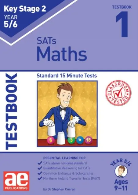 Cover: 9781911553854 | KS2 Maths Year 5/6 Testbook 1 | Standard 15 Minute Tests | Taschenbuch