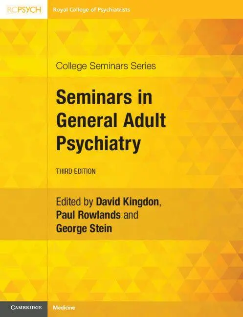 Cover: 9781911623854 | Seminars in General Adult Psychiatry | David Kingdon (u. a.) | Buch
