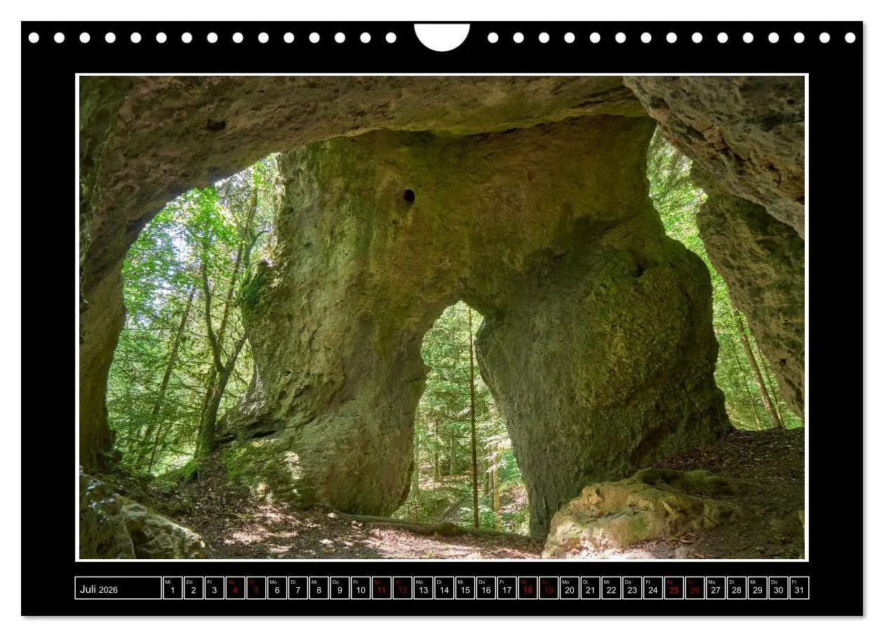 Bild: 9783457323854 | Wunderwelt Fränkische Schweiz (Wandkalender 2026 DIN A4 quer),...