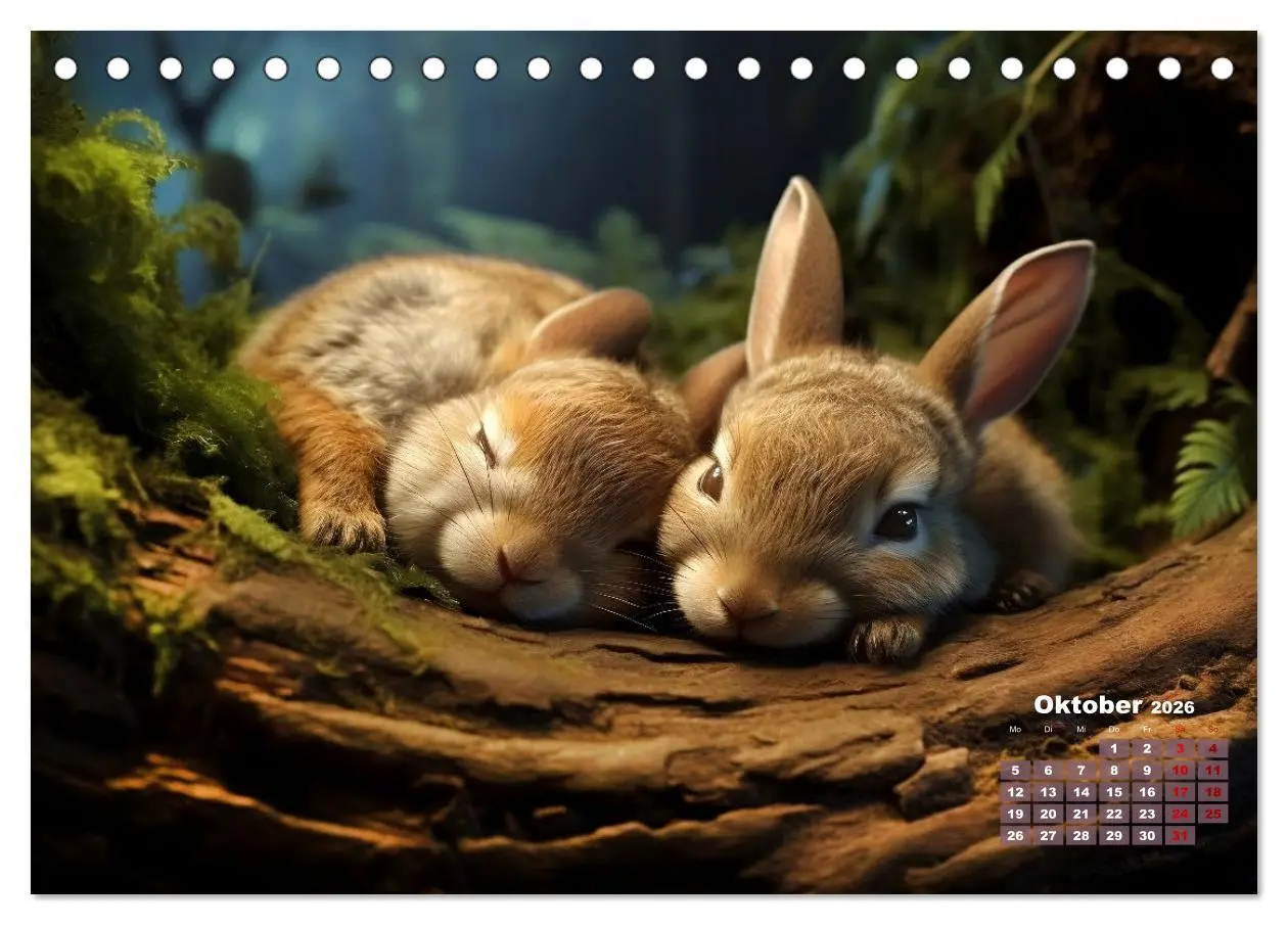 Bild: 9783457493854 | Wenn sie schlafen... (Tischkalender 2026 DIN A5 quer), CALVENDO...