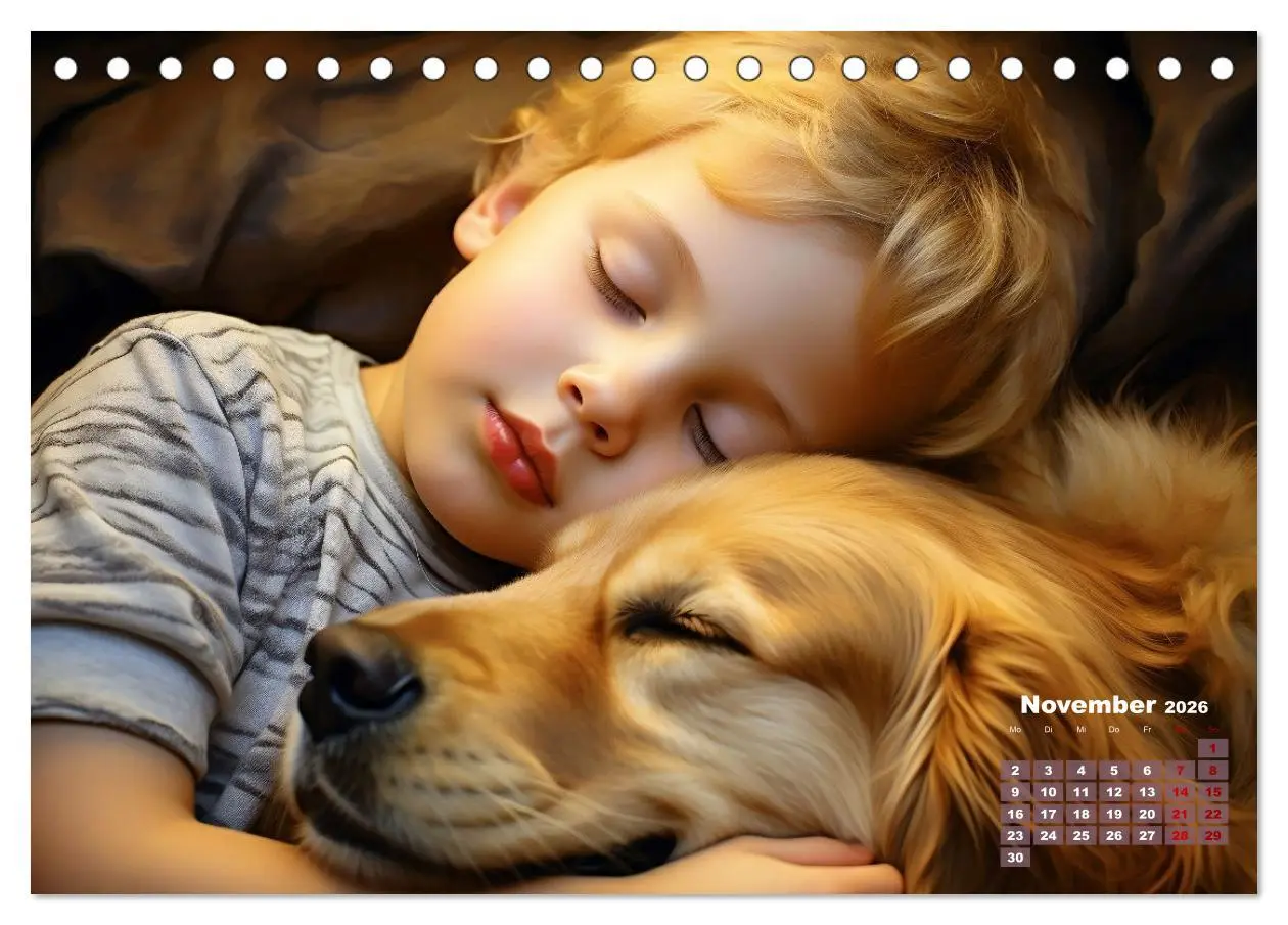 Bild: 9783457493854 | Wenn sie schlafen... (Tischkalender 2026 DIN A5 quer), CALVENDO...