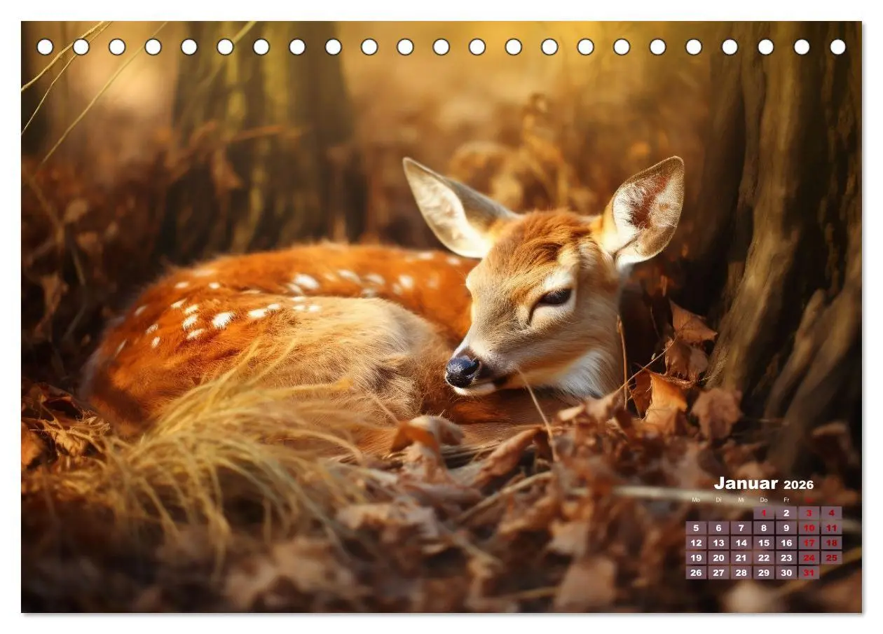 Bild: 9783457493854 | Wenn sie schlafen... (Tischkalender 2026 DIN A5 quer), CALVENDO...