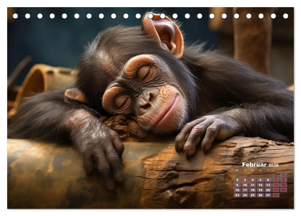 Bild: 9783457493854 | Wenn sie schlafen... (Tischkalender 2026 DIN A5 quer), CALVENDO...