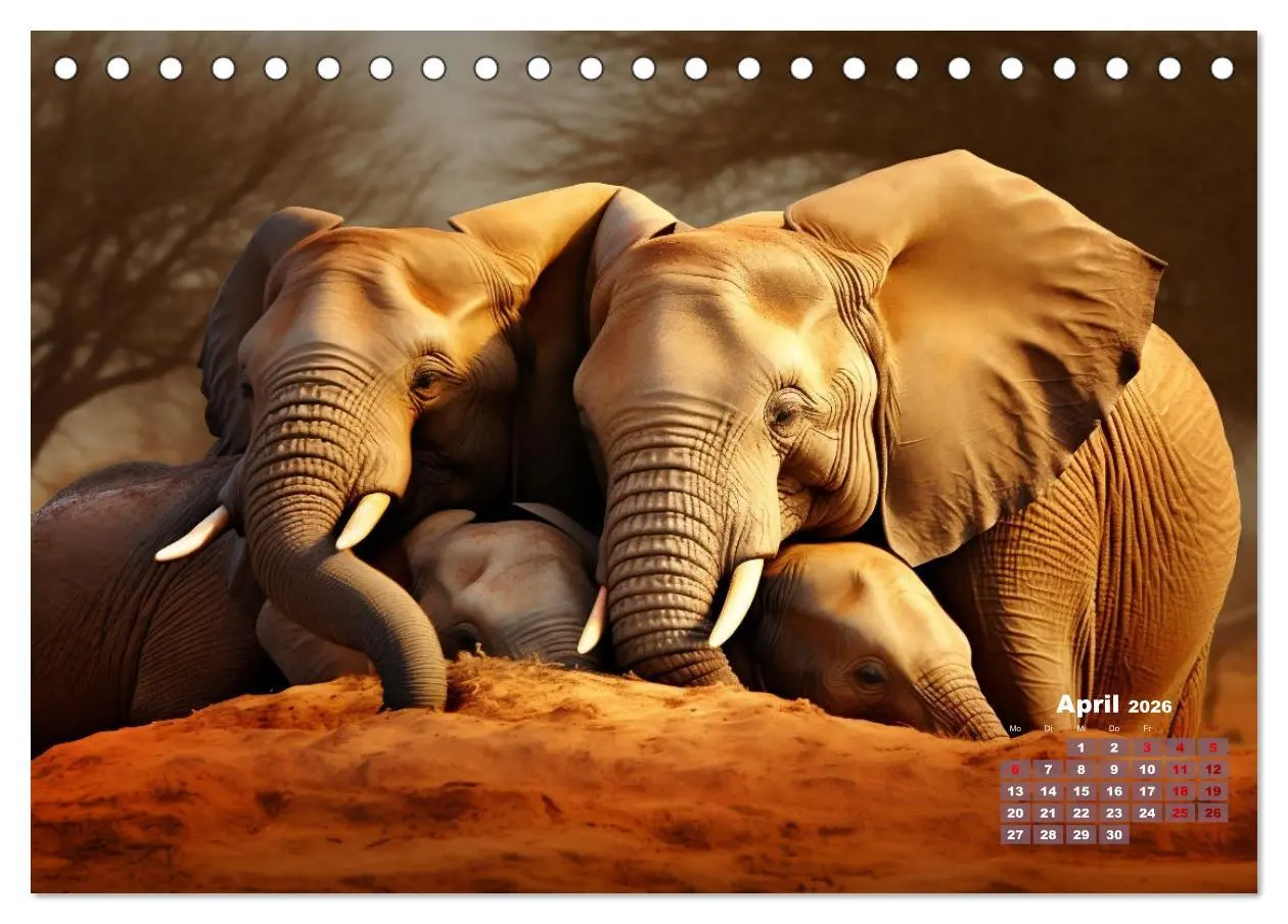 Bild: 9783457493854 | Wenn sie schlafen... (Tischkalender 2026 DIN A5 quer), CALVENDO...
