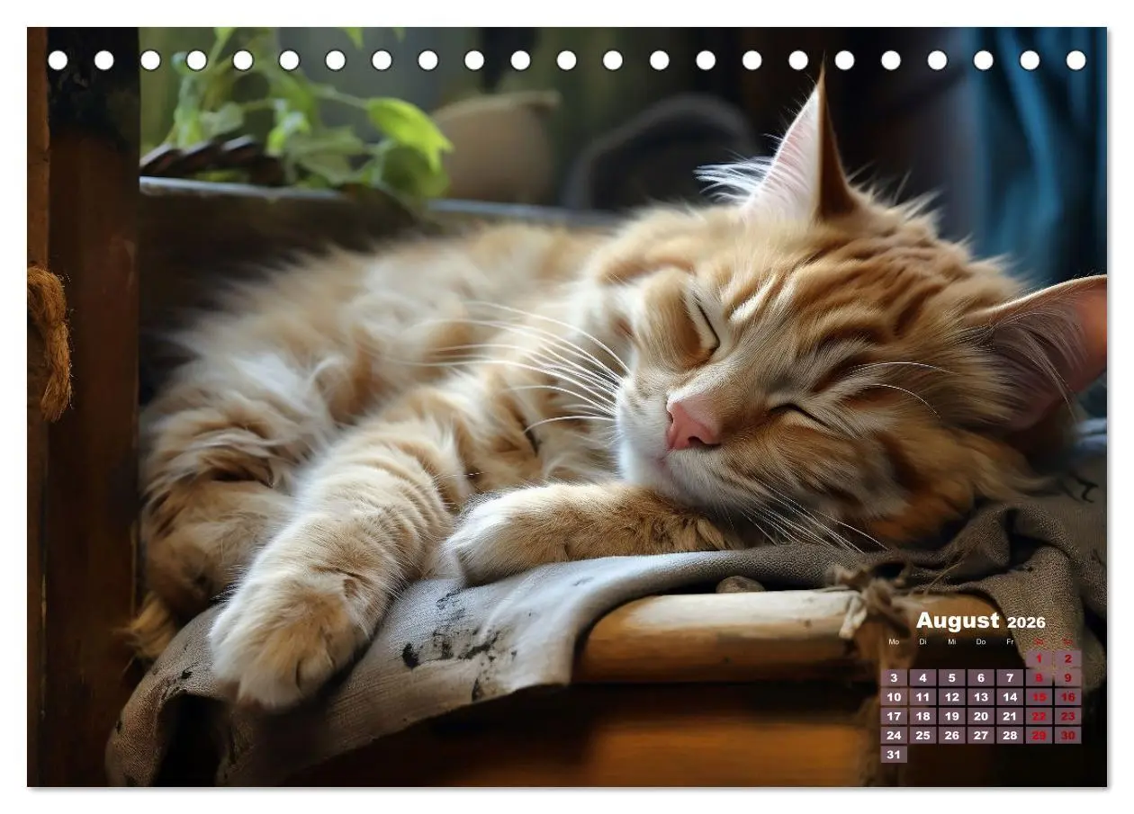 Bild: 9783457493854 | Wenn sie schlafen... (Tischkalender 2026 DIN A5 quer), CALVENDO...