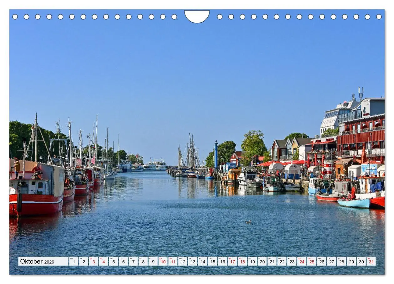 Bild: 9783457563854 | WARNEMÜNDE (Wandkalender 2026 DIN A4 quer), CALVENDO Monatskalender