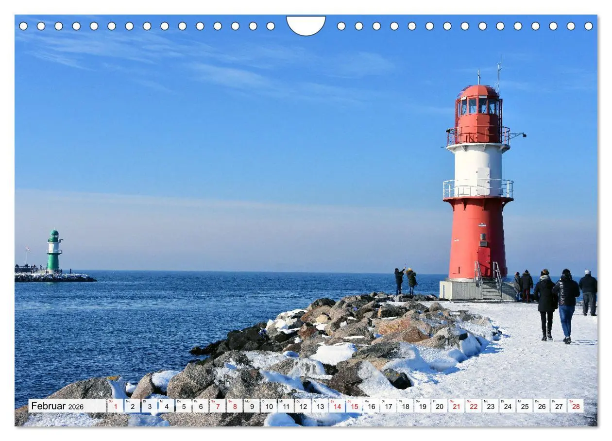 Bild: 9783457563854 | WARNEMÜNDE (Wandkalender 2026 DIN A4 quer), CALVENDO Monatskalender
