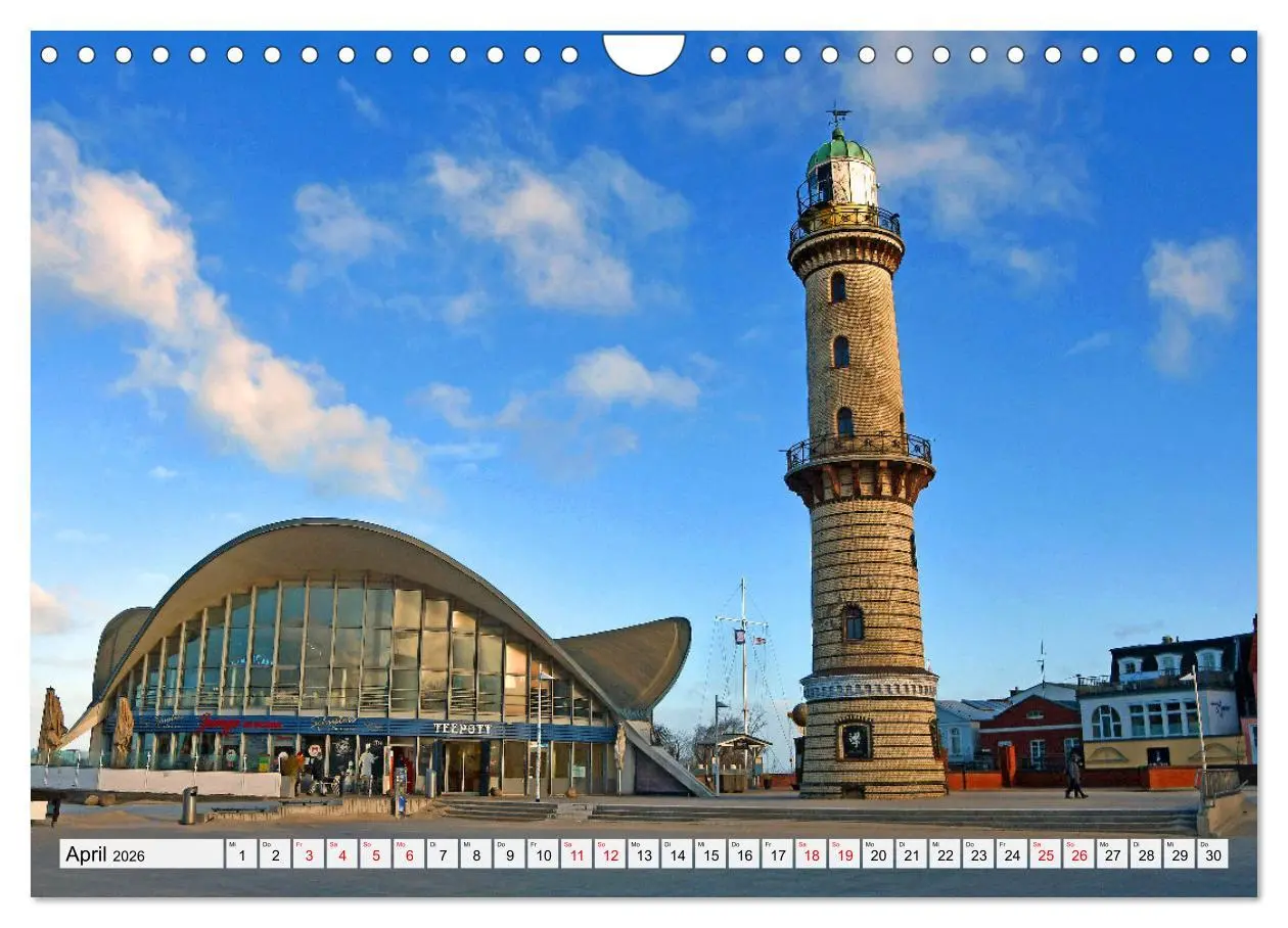 Bild: 9783457563854 | WARNEMÜNDE (Wandkalender 2026 DIN A4 quer), CALVENDO Monatskalender