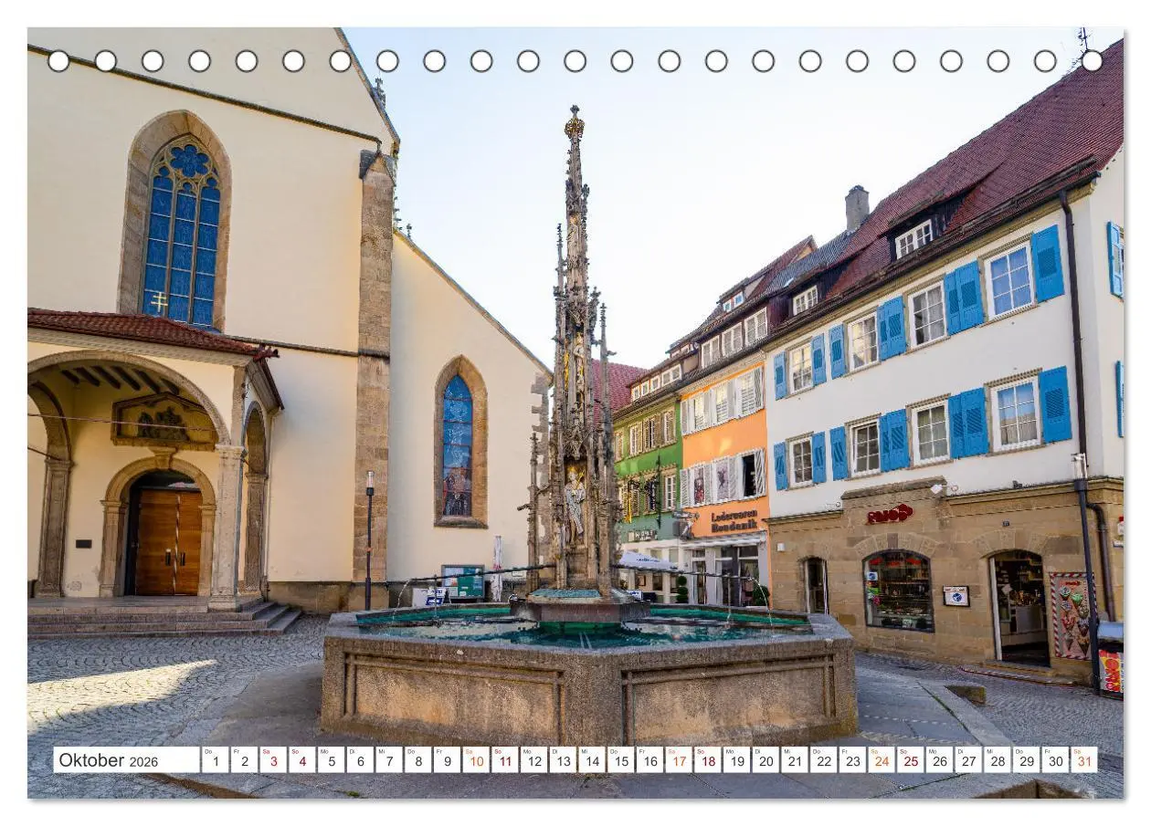 Bild: 9783457633854 | Rottenburg am Neckar Impressionen (Tischkalender 2026 DIN A5 quer),...