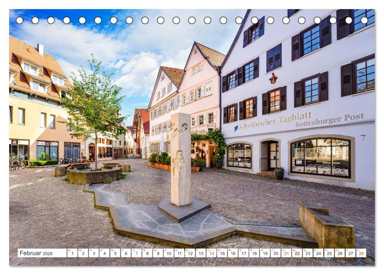 Bild: 9783457633854 | Rottenburg am Neckar Impressionen (Tischkalender 2026 DIN A5 quer),...