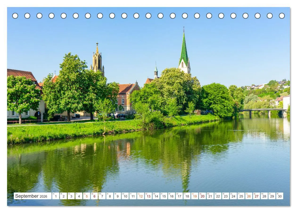 Bild: 9783457633854 | Rottenburg am Neckar Impressionen (Tischkalender 2026 DIN A5 quer),...
