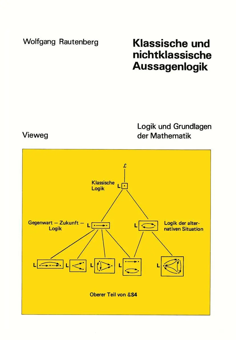 Cover: 9783528083854 | Klassische und nichtklassische Aussagenlogik | Wolfgang Rautenberg Cover: 9783528083854 | Klassische und nichtklassische Aussagenlogik | Wolfgang Rautenberg