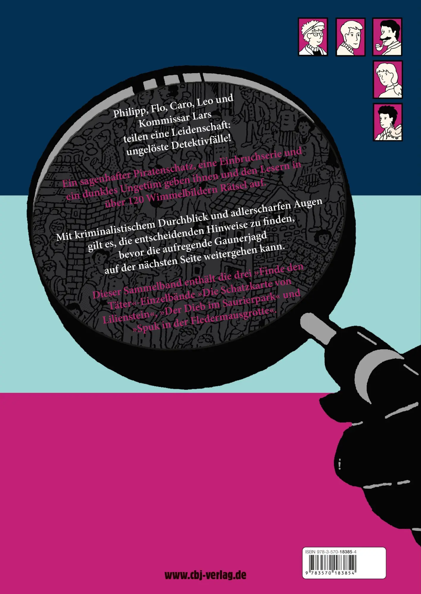 Bild: 9783570183854 | Finde den Täter | Julian Press | Buch | Die Sammelbände | 384 S. | cbj