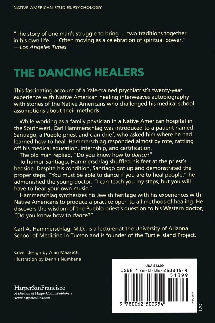 Rückseite: 9780062503954 | The Dancing Healers | Carl A Hammerschlag | Taschenbuch | Englisch