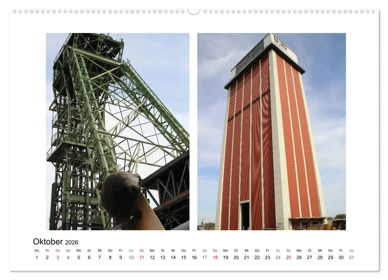 Bild: 9783457933954 | Bergwerk West Kamp-Lintfort (Wandkalender 2026 DIN A2 quer),...
