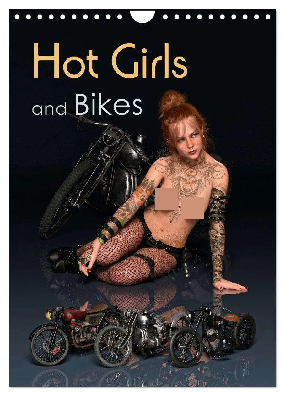 Cover: 9783516263954 | Hot Girls and Bikes (Wandkalender 2026 DIN A4 hoch), CALVENDO...