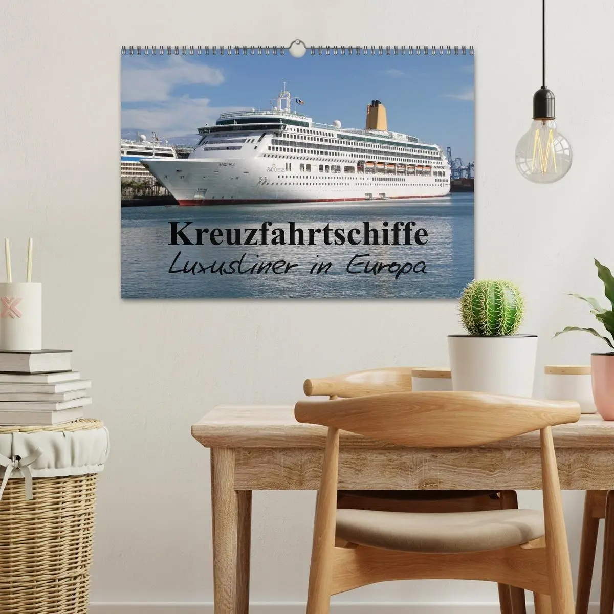 Bild: 9783594243954 | Kreuzfahrtschiffe in Europa (Wandkalender 2027 DIN A3 quer),...