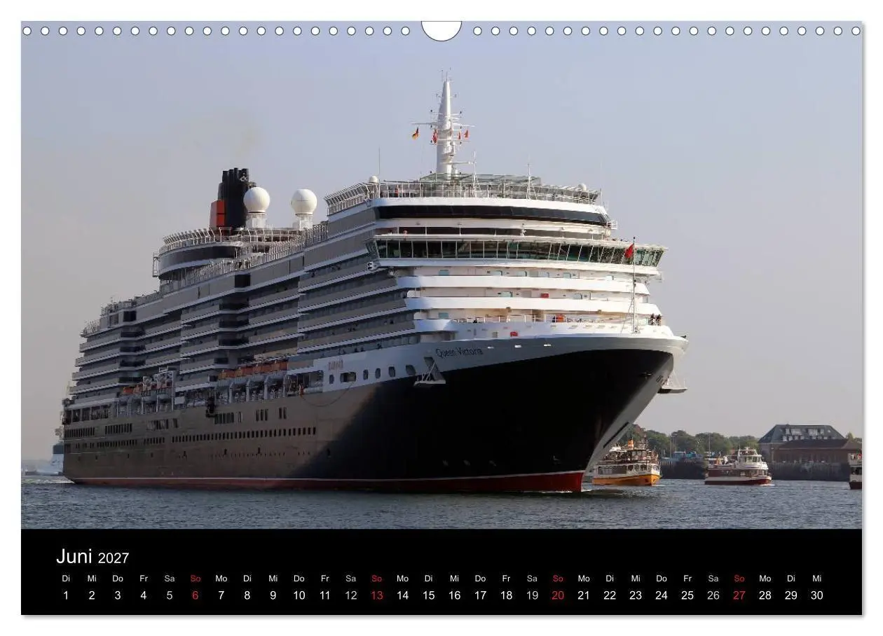 Bild: 9783594243954 | Kreuzfahrtschiffe in Europa (Wandkalender 2027 DIN A3 quer),...