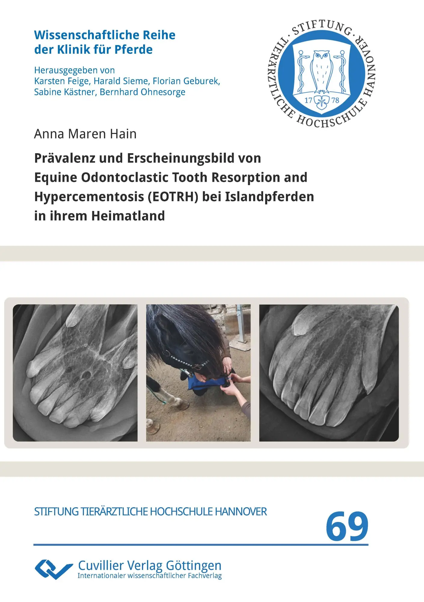 Cover: 9783689523954 | Prävalenz und Erscheinungsbild von Equine Odontoclastic Tooth...