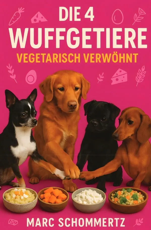 Cover: 9783819753954 | Die 4 Wuffgetiere - Vegetarisch verwöhnt | Marc Schommertz | Buch