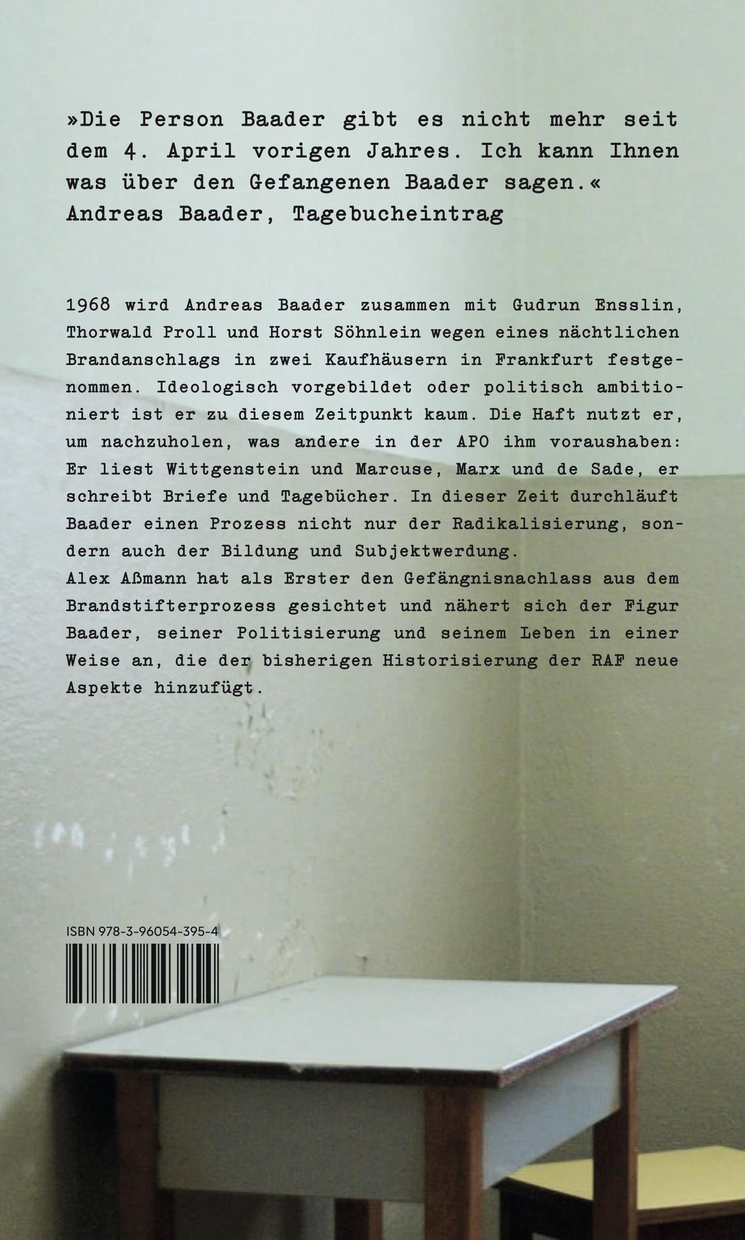 Rückseite: 9783960543954 | Im Gefängnis frei | Alex Aßmann | Taschenbuch | Nautilus Flugschrift
