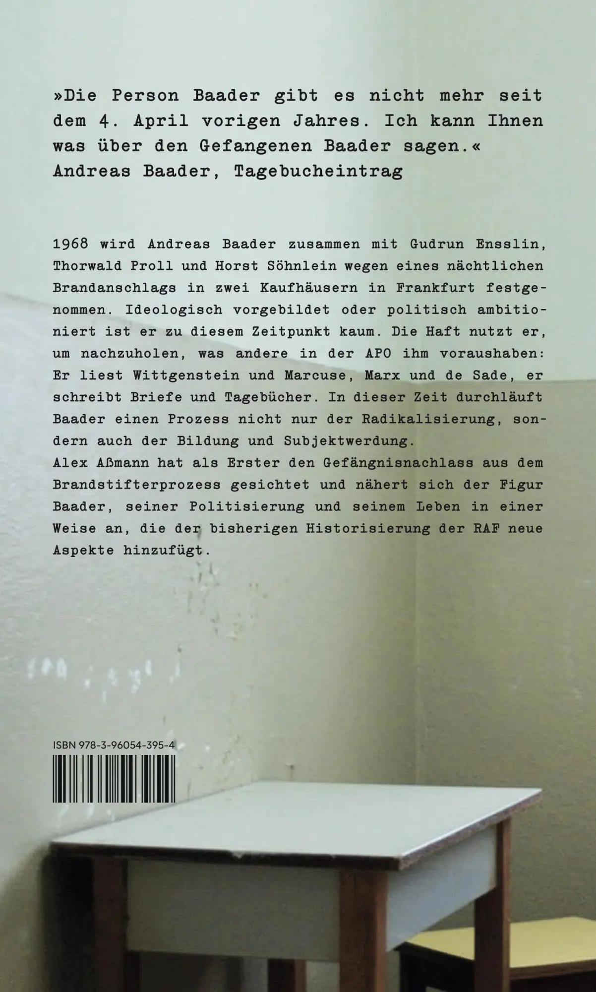 Rückseite: 9783960543954 | Im Gefängnis frei | Alex Aßmann | Taschenbuch | Nautilus Flugschrift