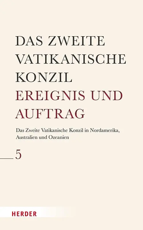 Cover: 9783451024054 | Das Zweite Vatikanische Konzil in Nordamerika, Australien und Ozeanien